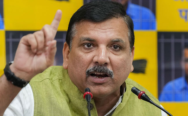 Sanjay Singh claims CM Kejriwal not being allowed to meet family in Tihar jail