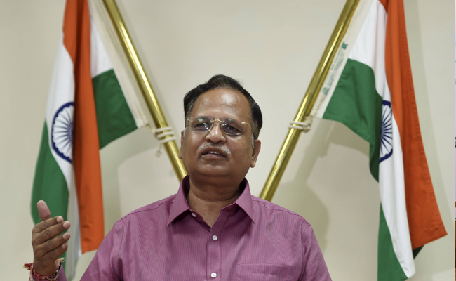 MHA requests president for prosecution sanction against AAP leader Satyendar Jain