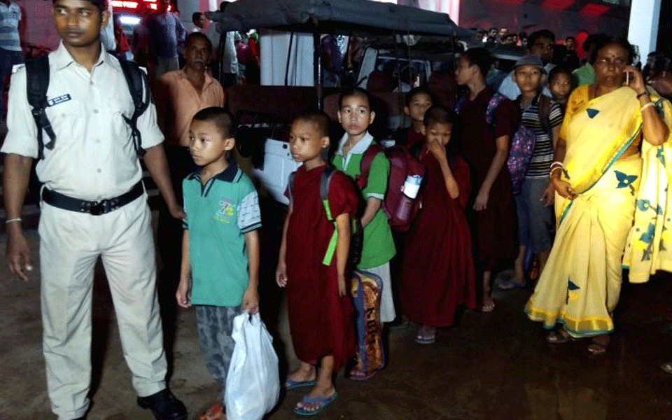 18 children rescued from Bihar school reach Tripura