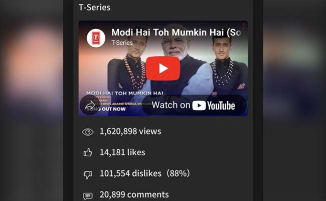 ‘Modi Hai Toh Mumkin Hai’ music video causes embarrassment, over one lakh dislikes: Supriya Shrinate