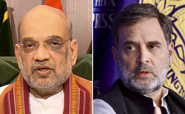 Amit Shah raps Rahul Gandhi over his quota remark in America