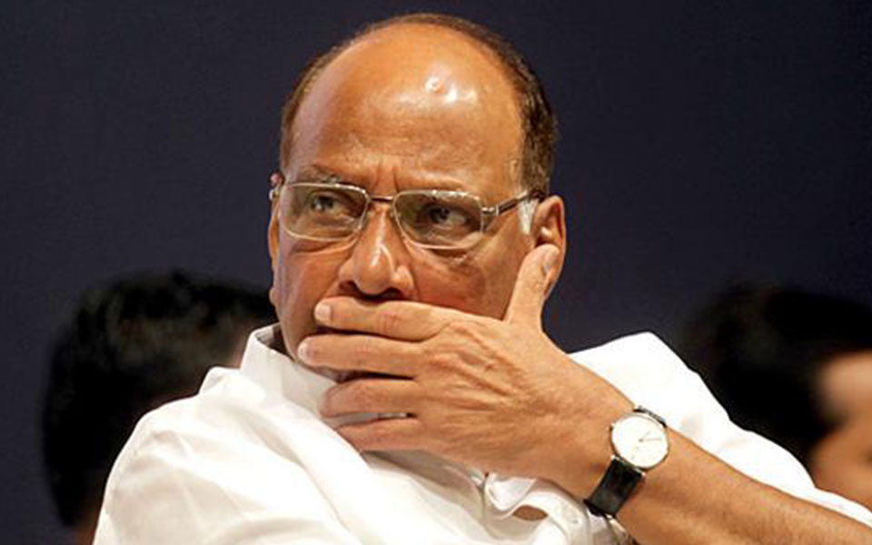 Sharad Pawar 'stuck' in Maharashtra auditorium