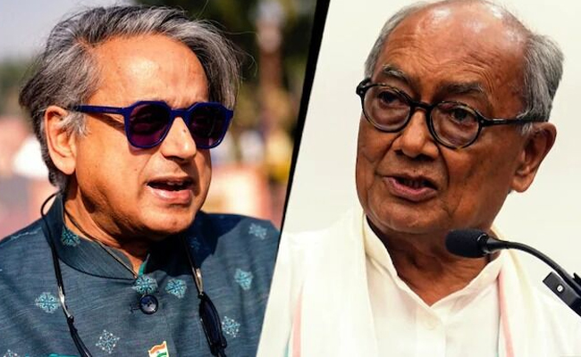 Organisation should be strengthened: Tharoor supports Digvijaya's views