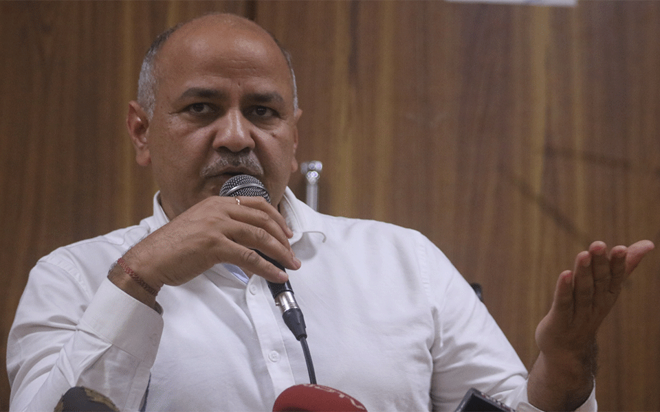 Burning of Constitution's copy at behest of those in power: Sisodia