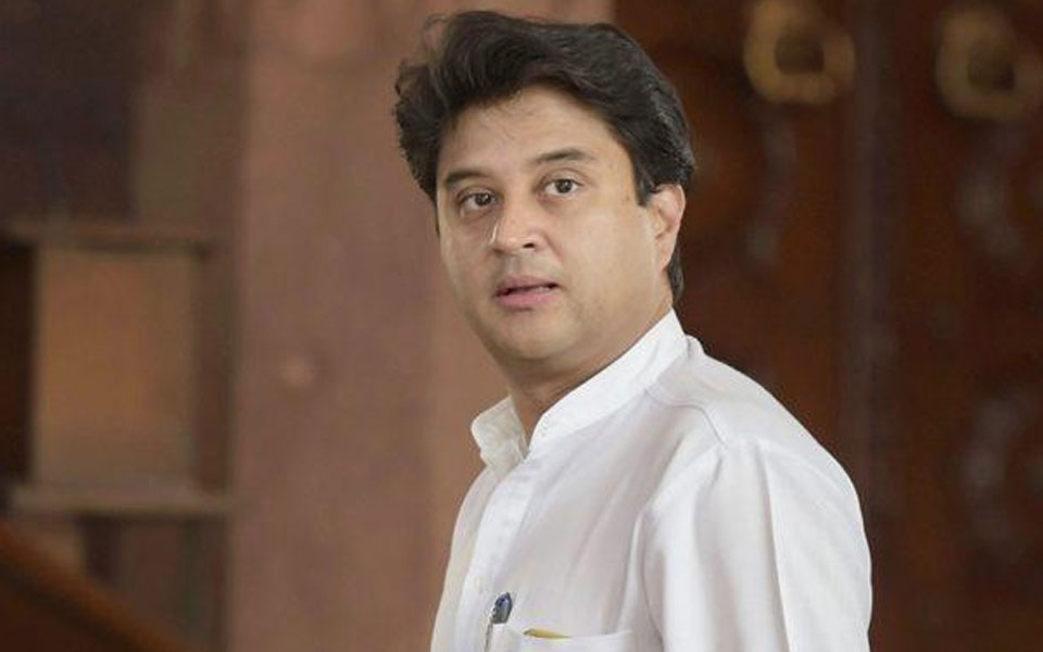 BJP MLA's son threatens to shoot Jyotiraditya Scindia