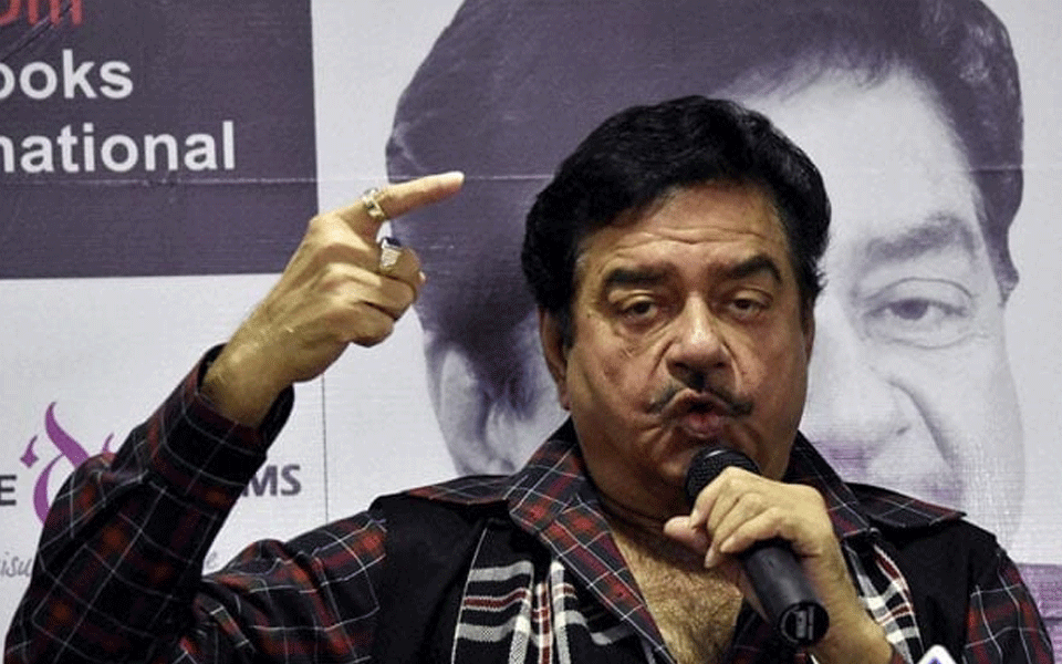 Shatrughan Sinha joins Congress, terms BJP 'one-man show, two-men army'