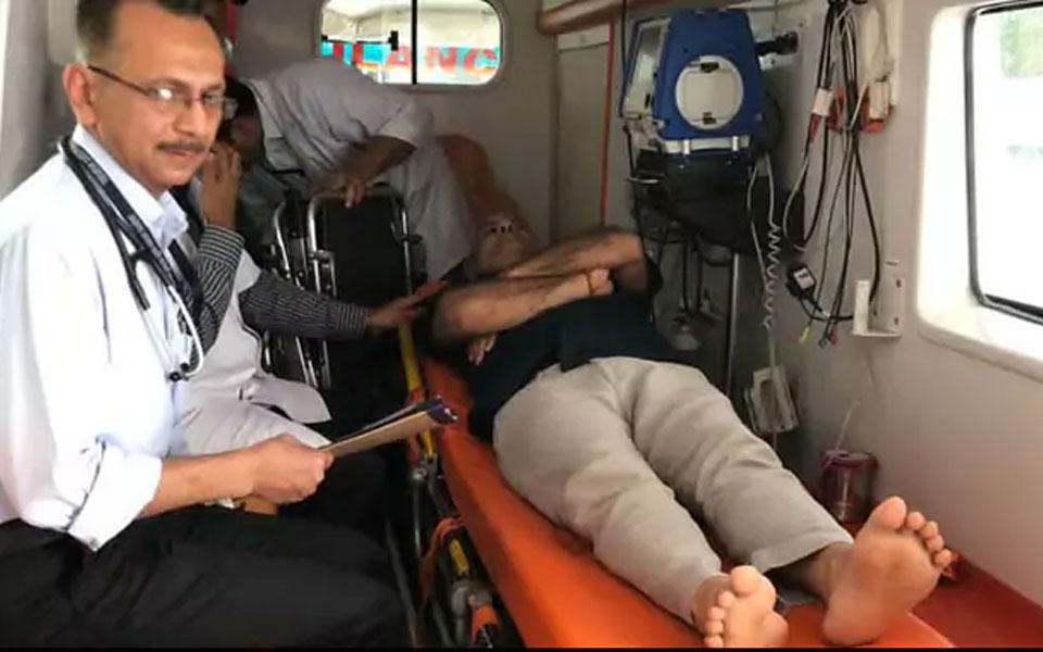 Manish Sisodia shifted to hospital