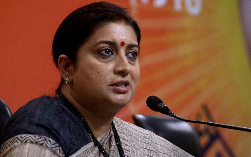 65% of video consumption in rural India: Smriti Irani