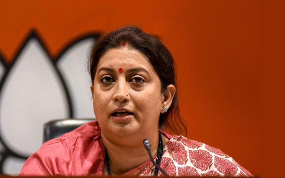 Will quit politics the day PM Modi hangs his boots: Smriti Irani