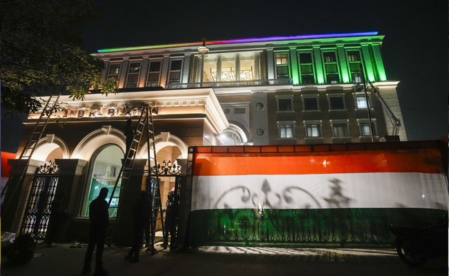 Sonia Gandhi inaugurates Cong's new Kotla Road headquarters