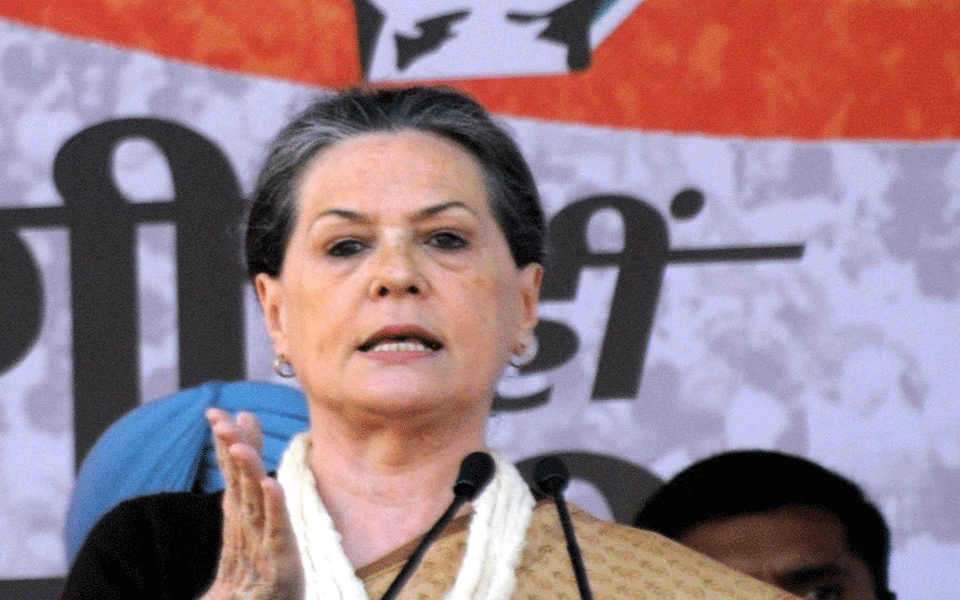 Sonia attacks Modi government, says freedom under 'sustained assault'