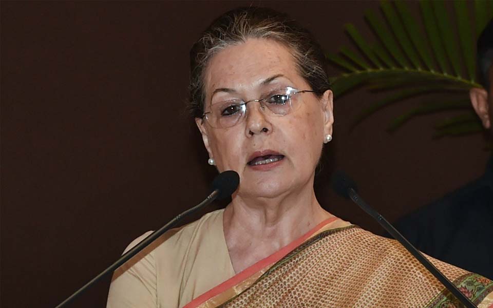 UPA Chairperson Sonia Gandhi reminds BJP of Vajpayee defeat in 2004