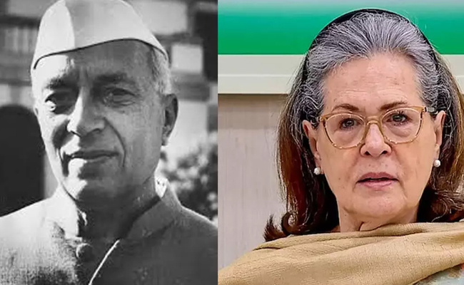 Nehru papers: Govt slams Sonia Gandhi, says such records belong in public archives