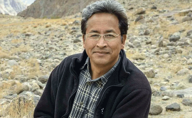 Ladakhi innovator Sonam Wangchuk says he's under house arrest, police deny charge