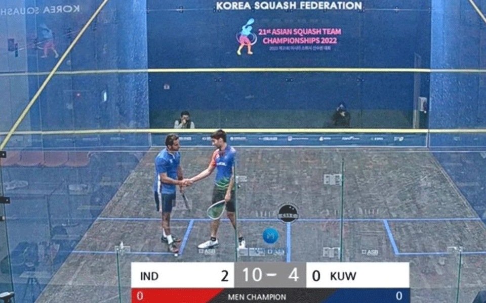 India men's squash team wins maiden gold at Asian Championships