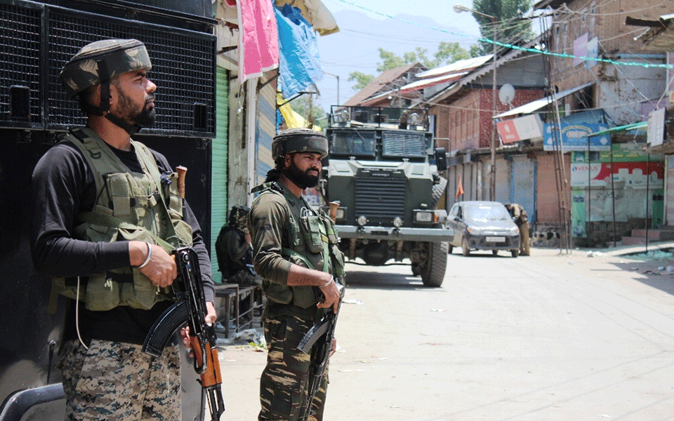 Mobile Internet snapped in Kashmir parts ahead of Wani death anniversary