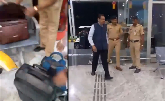 To counter Uddhav, BJP posts video showing checking of Fadnavis' bags