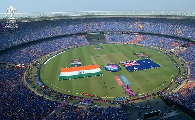 World Cup Final: Sea of Blue at Narendra Modi Stadium as Fans Come in  Massive Number for India vs Australia Mega Clash - News18