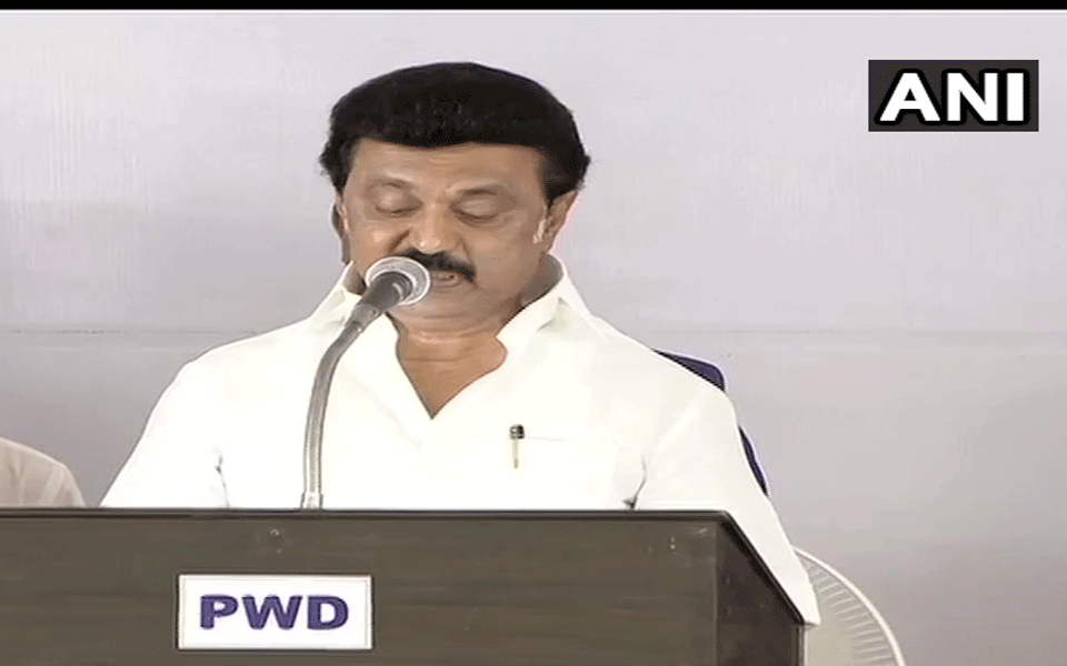 M K Stalin sworn in as Chief Minister of Tamil Nadu