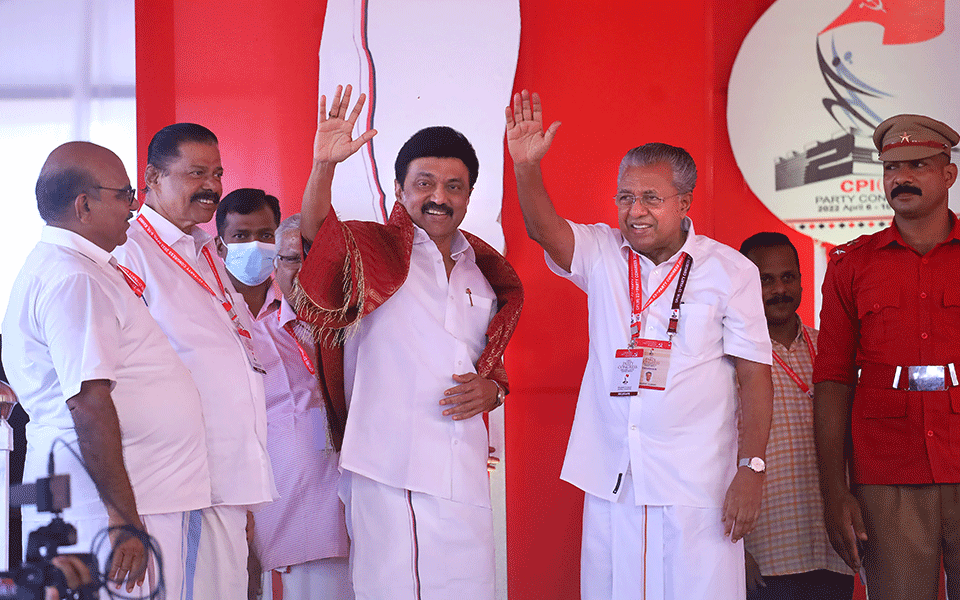 Vijayan & Stalin launch scathing attack on Centre for 'usurping' powers of states