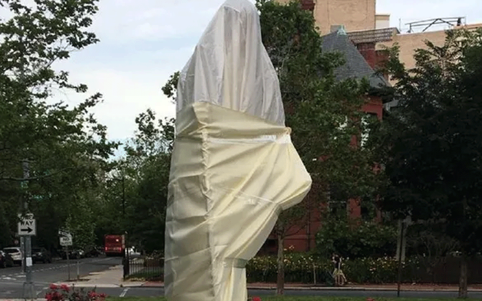 Gandhi's statue vandalised in US, Indian embassy registers complaint