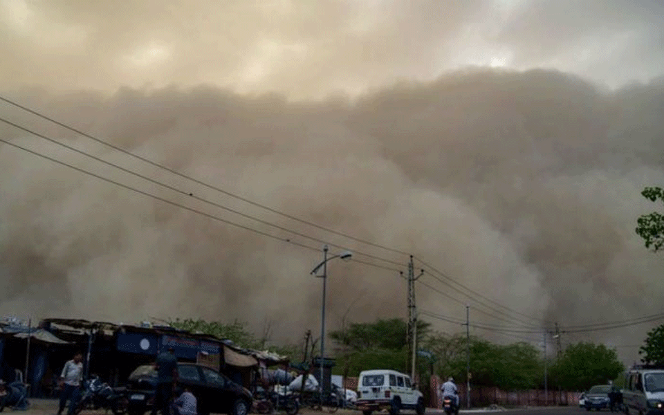 Over 70 flights diverted from Delhi due to dust storm