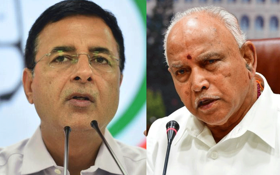Delhi's autocracy decides CMs: Congress on resignation of Yediyurappa