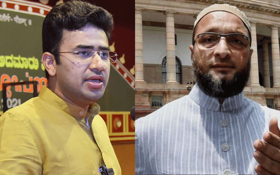 Asaduddin Owaisi, Tejasvi Surya among eight MPs selected for Parliamentarian of the Year Awards 2021