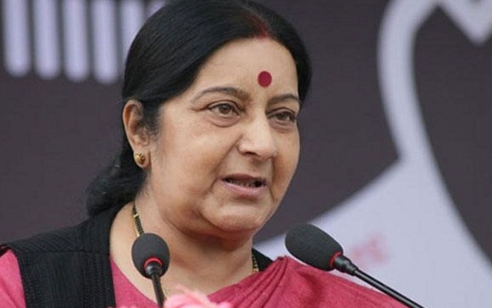 External Affairs Minister listening to only harsh language these days: Sushma Swaraj