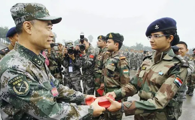 Indian, Chinese troops exchange sweets at several border points on Diwali