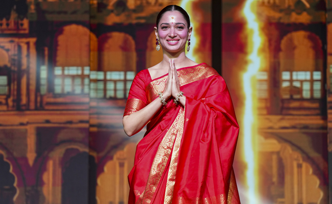 Actress Tamannaah assumes roles as KSDL brand ambassador amidst 'non-Kannadiga' row