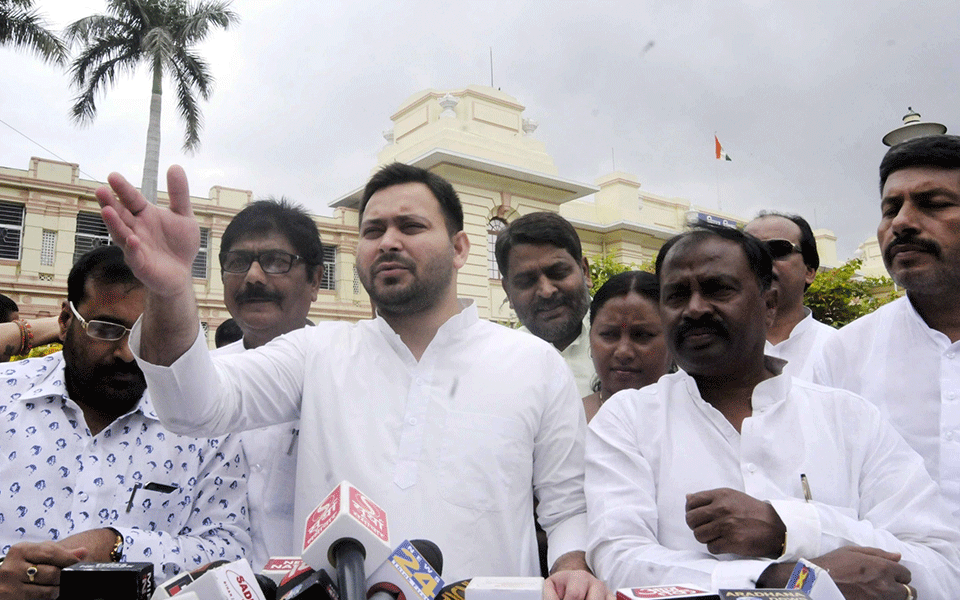 Shelter home rapes: Why Bihar against CBI probe, asks Tejashwi