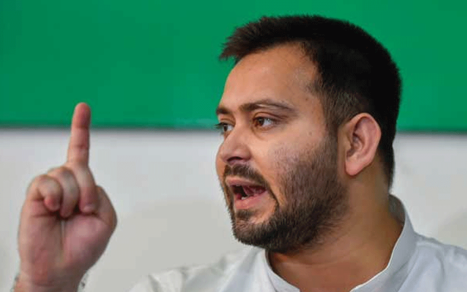 Boycott shouting matches held in the name of debate: Tejashwi Yadav