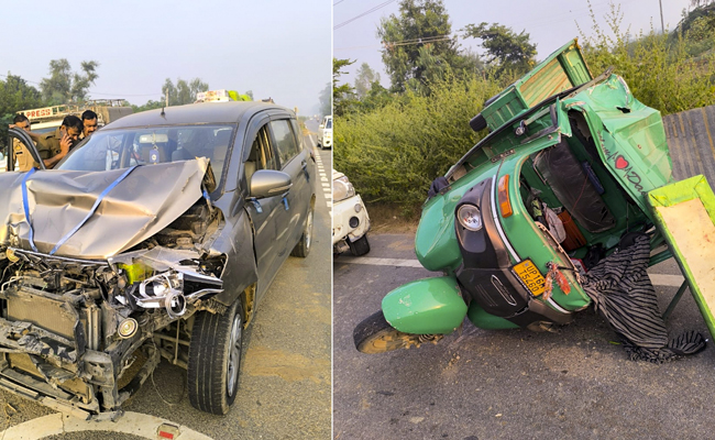 6 killed in tempo-truck collision in UP's Budaun; 5 rushed to hospital