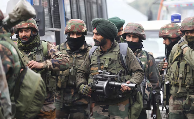 Five terrorists gunned down in J-K's Kulgam district