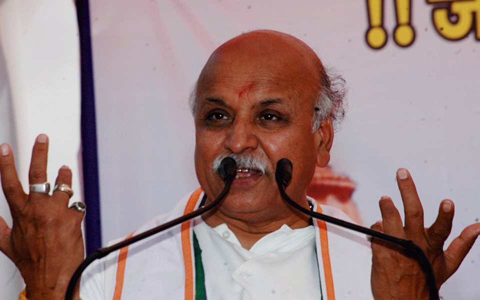 BJP dumped Ram temple issue after getting power: Togadia