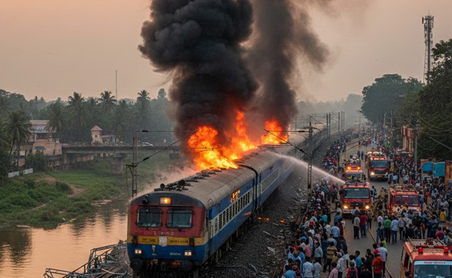 Fire in coach of New Delhi-Chennai express train; no casualty