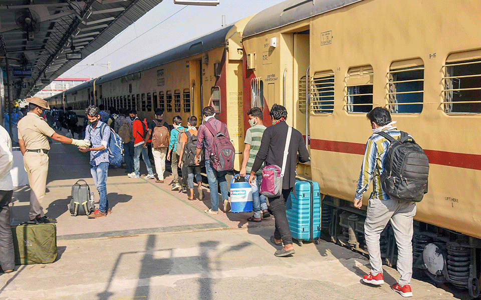 34-year-old migrant worker dies on board 'Shramik Special' train