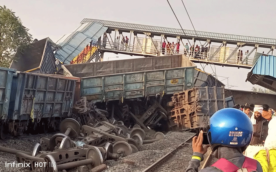 Two killed, some injured in goods train derailment in Odisha