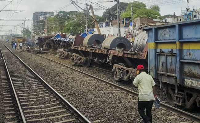 Freight train derailment near Mumbai: Rail operations affected, restoration work underway