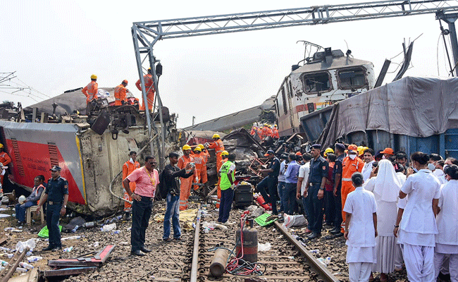 Odisha govt revises train accident death toll to 288