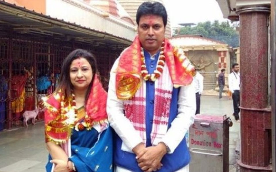Tripura CM Biplab Deb’s wife file for divorce accusing him of domestic violence and harassment
