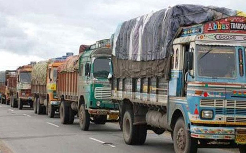 Indefinite nationwide truck strike begins