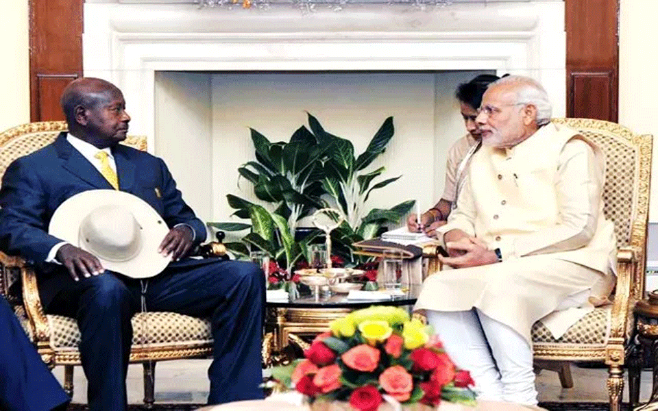 India, Uganda agree to boost economic, defence cooperation