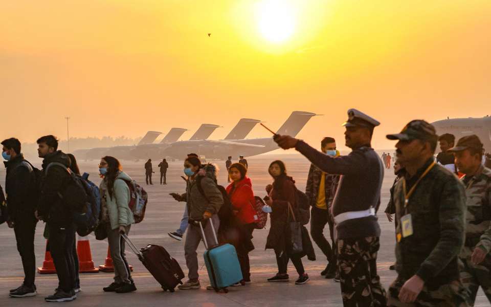 Indian embassy in Ukraine asks Indian nationals in Kharkiv to fill up online form