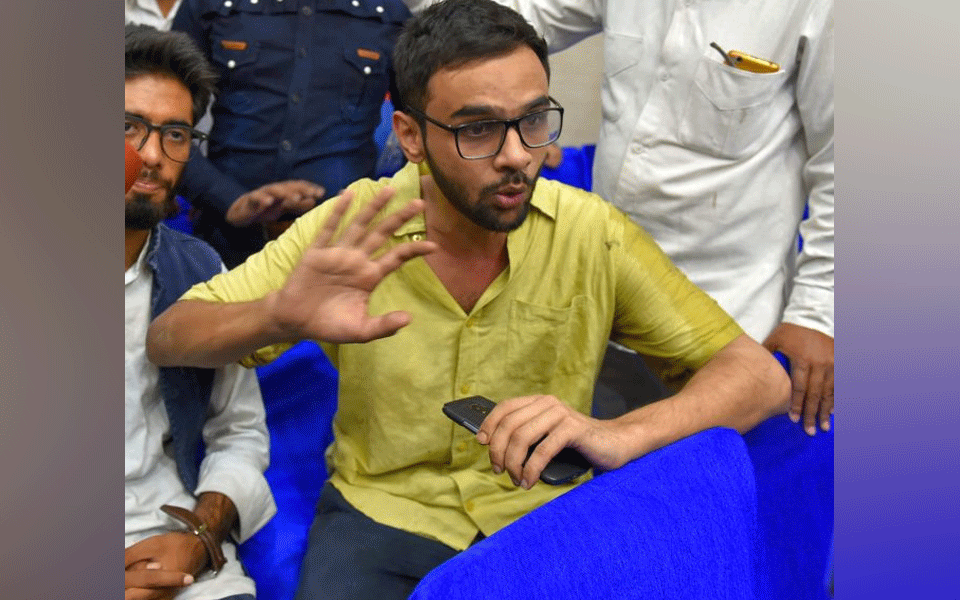 Two youths say in viral post: Responsible for Umar Khalid attack