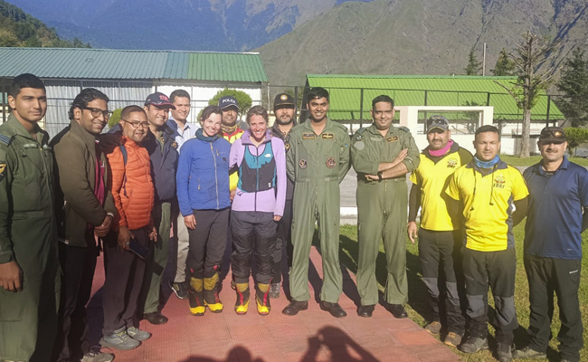 Uttarakhand: Two stranded foreign mountaineers safely rescued after three-day ordeal