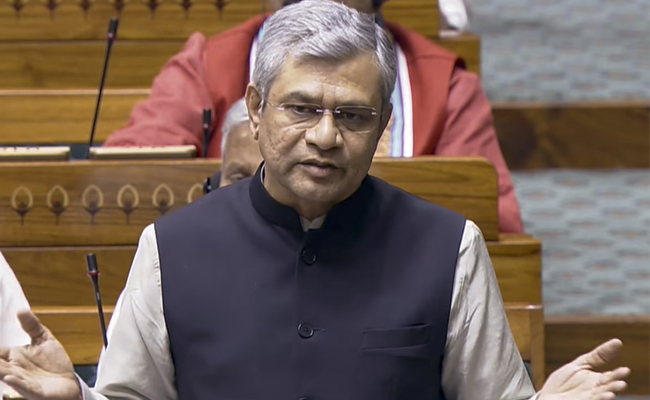 Switching to electric power has saved Railways Rs 6,000 crore: Vaishnaw in Lok Sabha