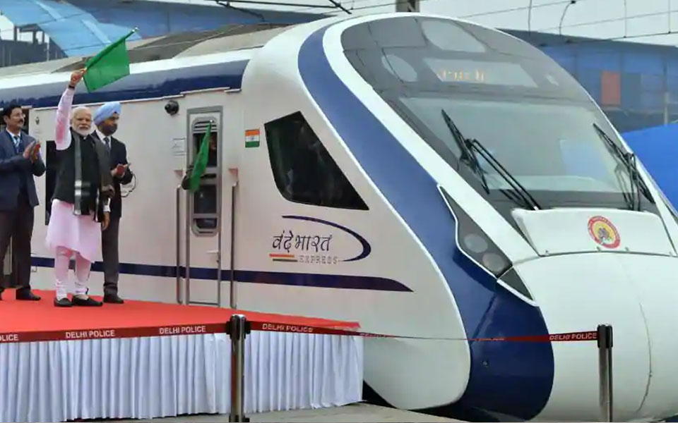 Nation's fastest train Vande Bharat Express breaks down just a day after launch