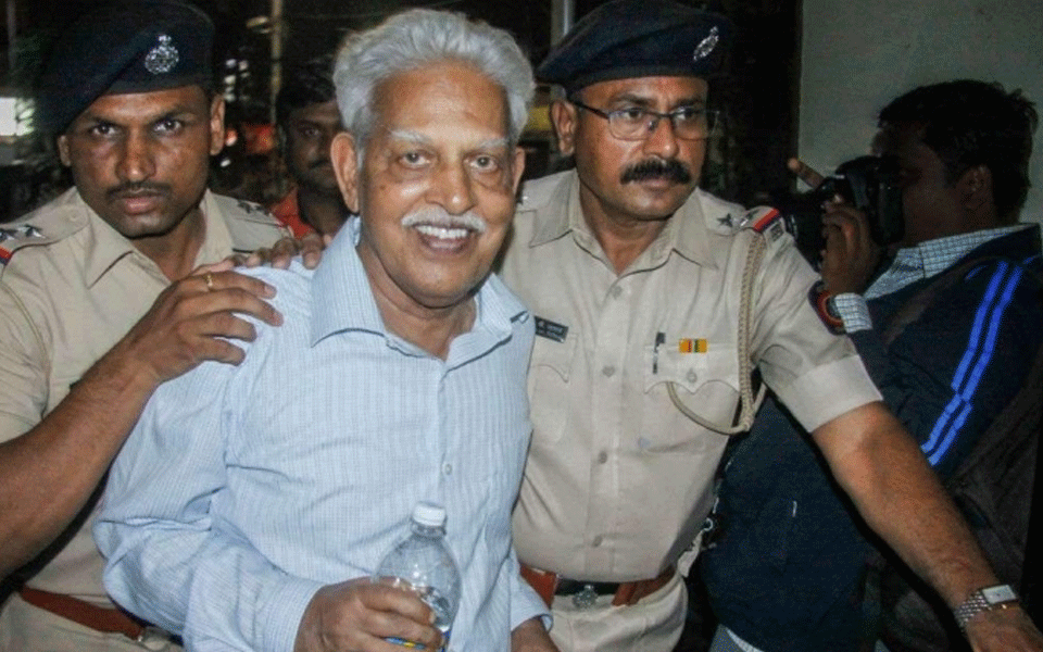 Varavara Rao shifted to private hospital from Taloja jail